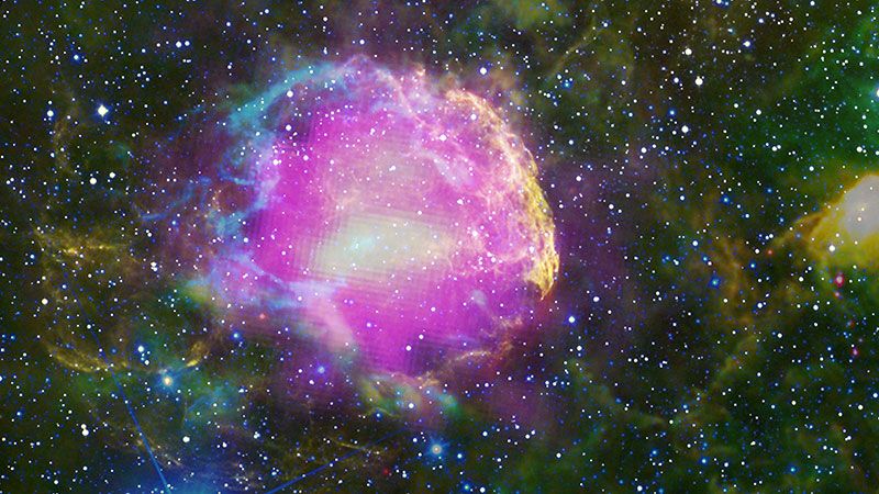 Jellyfish Nebula - supernova remnant IC 443